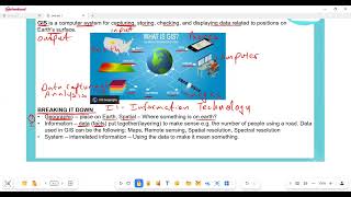Geography GIS Explained (Geographical Information System)