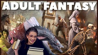 ADULT FANTASY RECOMMENDATIONS ~ with actual adult characters
