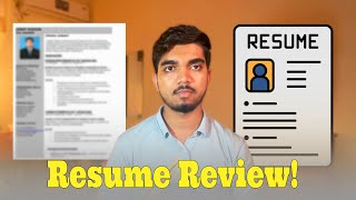 I just Review my junior's Resume