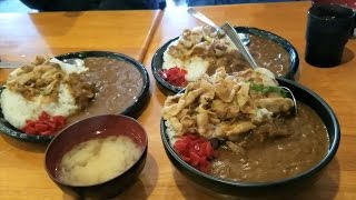 【めし動画】 すた丼屋はカレーも美味い　スタミナカレー（めし増し・肉増し）