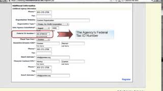 1 How to register as a new user in WebGrants