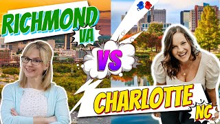 City vs City | Richmond VA vs Charlotte NC with Brandy Rheinschmidt