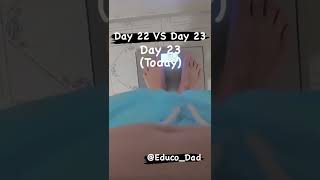 Day 23📉😎 down 17.2lbs carnivore diet transformation (Dad’s carnivore keto diet weight loss) #shorts