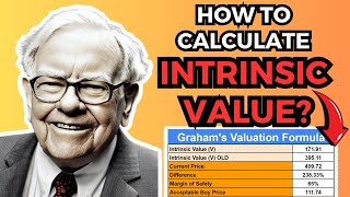 How to Calculate the Intrinsic Value of a Stock like Benjamin Graham! Step by Step