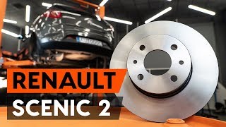 Comment remplacer des disques de frein arrière sur RENAULT SCENIC 2 (JM) [TUTORIEL AUTODOC]