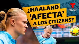 ¿Los logros de Erling Haaland afectarían al Manchester City? | Telemundo Deportes