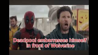 Deadpool embarrasses himself In front of Wolverine #deadpool #wolverine #marvel