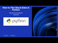 How to Plot Stock Prices & Volume in Python using yFinance & Matplotlib