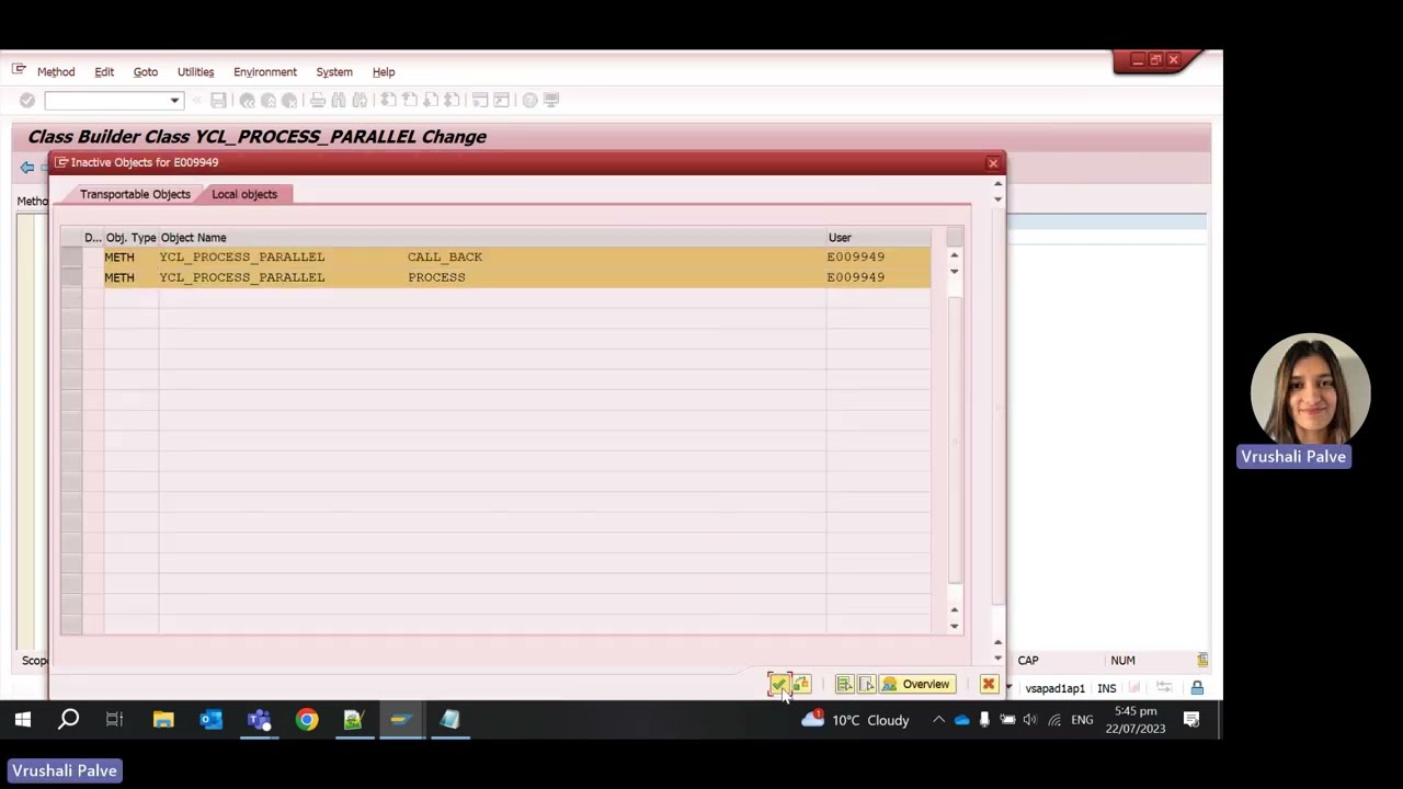 Parallel Processing In SAP ABAP | Callback Function With Example - YouTube