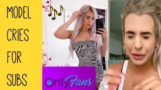 OnlyFans Model has Meltdown over Subscribers