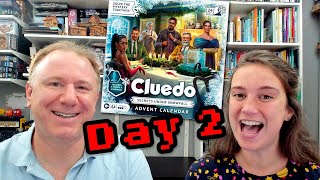 Cluedo/Clue Advent Calendar Day 2 - Secrets Under Snowfall