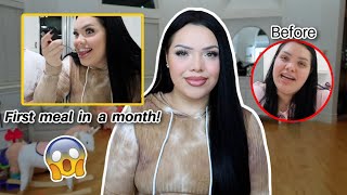 WEIGHT LOSS SURGERY UPDATE + Eating for the first time in a month