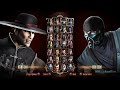 mortal kombat select screen evolution mk to mk1 1992 2023