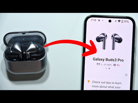 SAMSUNG Galaxy Buds 3 Pro: Emparejamiento con un teléfono Samsung (Tutorial de configuración)