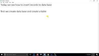 C# Tutorial : Insert/Save data to database