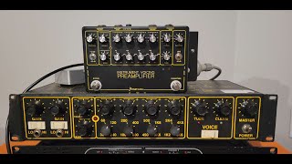 Original Intersound Instrument Voicing Preamplifier IVP vs FTelettronica IVP Pedal Shootout