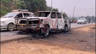 Bukwo CAO dies in car before vehicle burns to ash