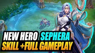 AoV New Hero Sephera is UNKILLABLE! New Hero Sephera Gameplay | 傳說對決 | Garena RoV | Liên Quân Mobile