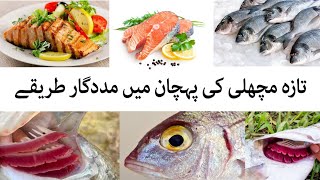 5 Ways to Identify Fresh Fish | How to check your Fish is Fresh | How to buy Fresh Fish