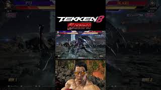 Tekken 8🔥 iKari Kazuya Ultimate Showdown Combos🔥 #shorts #kazuya