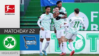 Greuther Fürth - Hertha Berlin 2-1 | Highlights | Matchday 22 – Bundesliga 2021/22