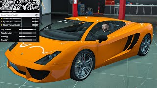 GTA Online: Pegassi Vacca Customization \u0026 Review (Lamborghini Gallardo)