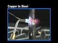 Brazing Copper to Steel with Harris Safety Silv® 56 and the Inferno® by Harris