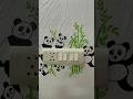DIY wall Art #diy #shorts #youtubeshorts #artandcraft #craft #wallart #kidsvideo #kids #panda
