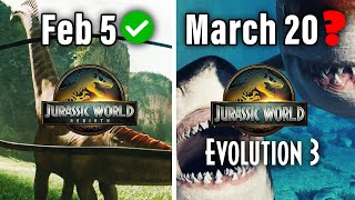 Release Date For The Jurassic World Evolution 3 Trailer Might Have Been Revealed