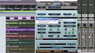 Neyrinck SoundCode for Dolby E - Pro Tools Workflow