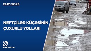 Neftçilər küçəsinin çuxurlu yolları - PROBLEM