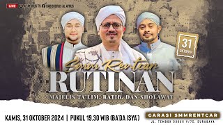 🔴 LIVE STREAMING SAFARI DAKWAH SURABAYA - RUTINAN MAJELIS TA'LIM, RATIB DAN SHOLAWAT - 31/10/2024