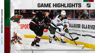 Wild @ Coyotes 2/6 | NHL Highlights 2023