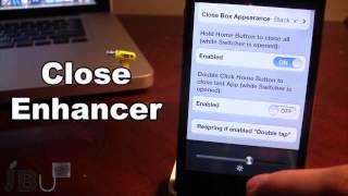 CloseEnhancer Close Switcher Apps by Sliding Up, Double Tap, Close Box, & More Cydia Tweak