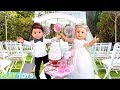 American Girl Doll Spa Day for her Wedding Party - PLAY DOLLS explore family traditions