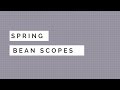 Spring Bean Scopes