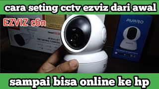 cara seting cctv ezviz c6n @cctvtutorial