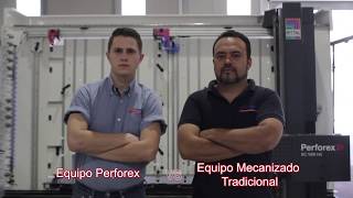 Rittal MX: Perforex Rittal VS Mecanizado Tradicional