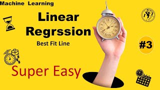 Linear Regression | Best fit line| Supervised Machine Learning | simple linear equation|#onebitextra