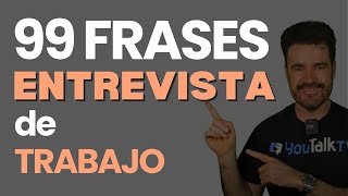 🦻99 FRASES ENTREVISTA DE TRABAJO 💤 APRENDE INGLÉS MIENTRAS VIAJAS, PASEAS... ✅ PREPARA TU ENTREVISTA