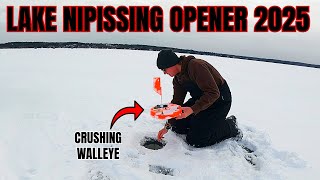 Lake Nipissing Walleye Opener 2025 (Ice Fishing)