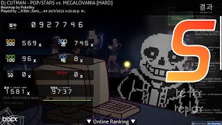 POP/STARTS VS MEGALOVANIA HARD (98,78)