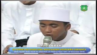 Pembaca'an ALAIKA BITAQWALLAH. Haul Akbar PPRM Jatipurwo 2019