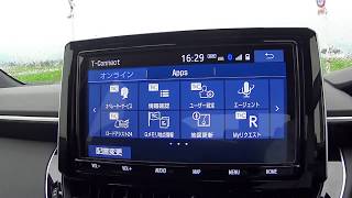T-connectを使ってみました。その2 -カローラスポーツ　NSZT-Y68T -