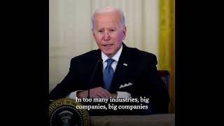 President Biden Meets with the White House Competition Council