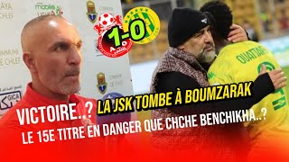 Victoire héroïque de l'ASO Chlef la JSK tombe à Boumzarak,Le 15e titre en danger que cache Benchikha