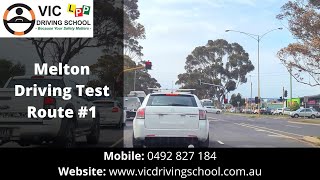 Melton Driving Test Route #1 | VIC Driving School