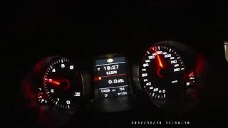 Audi A5 2TFSI Multitronic stage 2 Acceleration