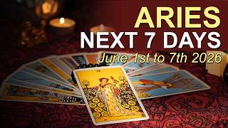 ARIES Weekly Tarot ‘THE BEST POSSIBLE DECISION!’ June 1st to 7th 2026 | Intuitive Spiritual Guidance