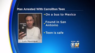 Missing Carrollton Teen Found Safe, Man In Custody